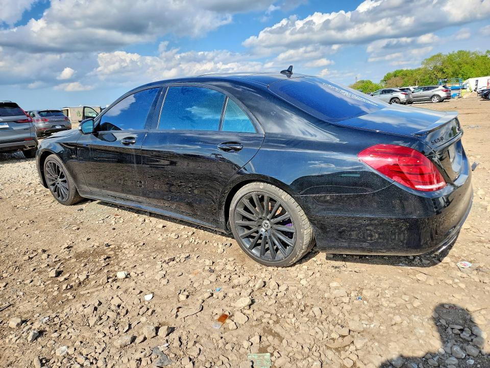 2015 Mercedes-benz S-klasse VIN WDDUG8FB7FA121668 COPART salvage auction — FRONT END, Il - Salvage Certificate, sold $3,900 on 2026-07-24 (photo 2)