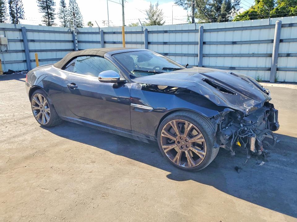 2013 Jaguar VIN SAJWA4EC4DMB49337 COPART salvage auction — FRONT END, Fl - Cert Of Title Slvg Rebuildable, sold $4,050 on 2026-07-20 (photo 4)