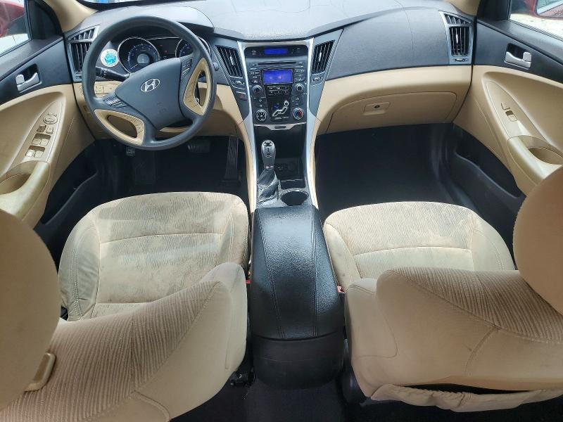 2013 Hyundai Sonata VIN 5NPEB4ACXDH800023 COPART salvage auction — MECHANICAL, Tn - Cert Of Title-Rebuilt Vehicle, sold $400 on 2026-07-07 (photo 8)