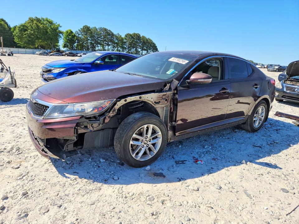 2011 Kia Optima VIN KNAGM4A79B5130755 COPART salvage auction — FRONT END, Ga - Cert Of Title-Salvage, sold $750 on 2026-07-27 (photo 1)