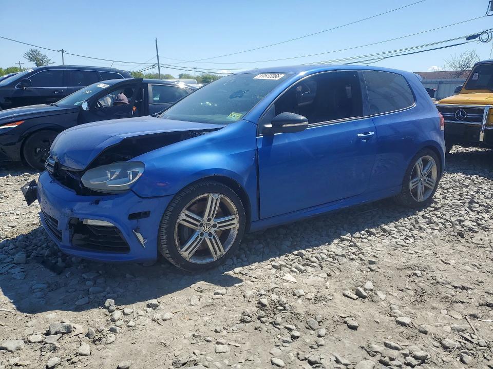 2012 Volkswagen Golf r VIN WVWRF7AJ3CW315379 COPART salvage auction — FRONT END, Nj - Cert Of Title-Salvage, sold $2,250 on 2026-07-13 (photo 1)