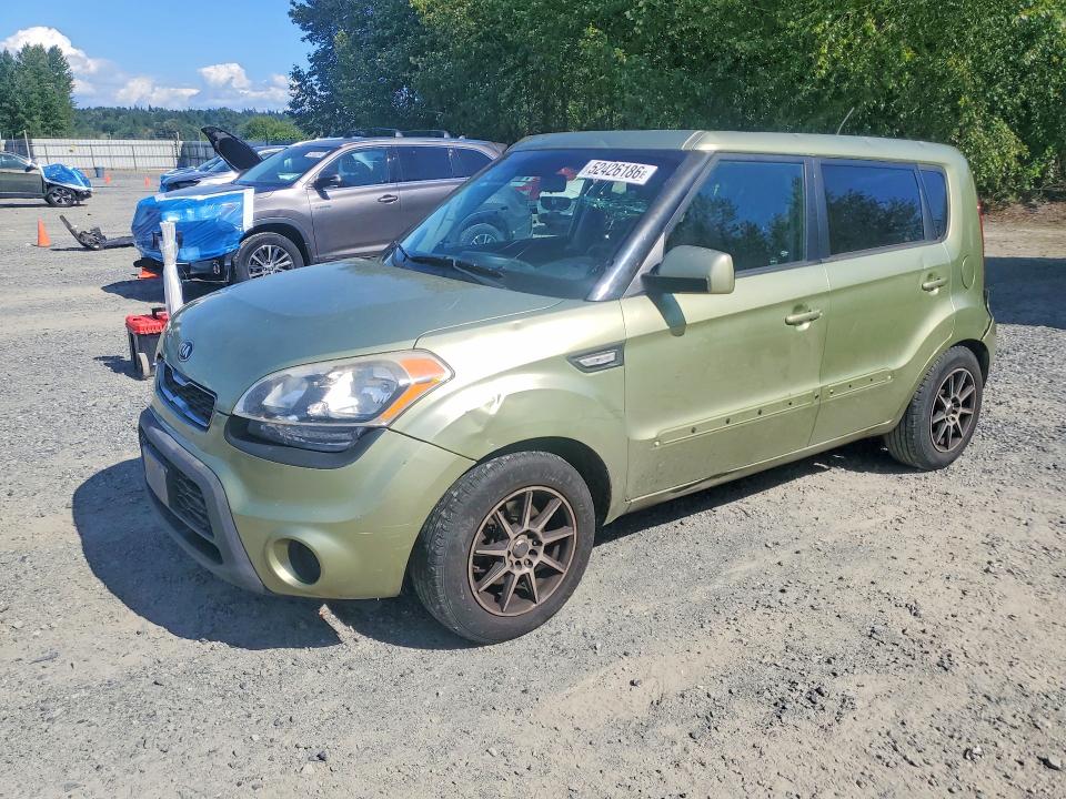 2013 Kia Soul VIN KNDJT2A5XD7486900 COPART salvage auction — REAR END, Wa - Bill Of Sale, sold $275 on 2026-07-06 (photo 1)