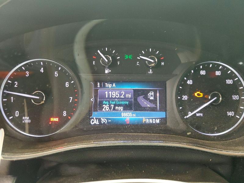2019 Buick Encore VIN KL4CJASB8KB766946 COPART salvage auction — FRONT END, Nc - Salvage Certificate Of Title, sold $950 on 2026-07-22 (photo 9)