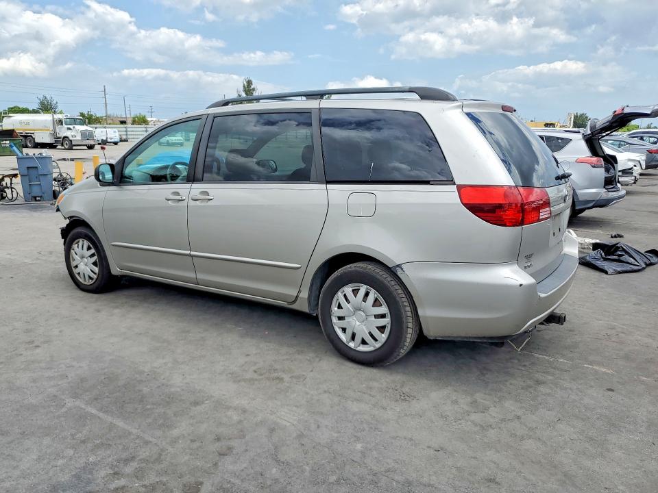 2004 Toyota Sienna VIN 5TDZA23C24S137157 COPART salvage auction — FRONT END, Fl - Cert Of Title Slvg Rebuildable, sold $150 on 2026-07-15 (photo 2)