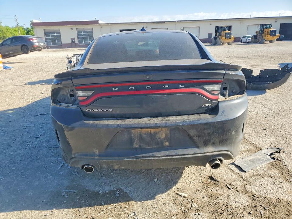 2019 Dodge Charger VIN 2C3CDXHG2KH608987 COPART salvage auction — FRONT END, In - Cert Of Title-Salvage Title, sold $5,100 on 2026-07-02 (photo 6)