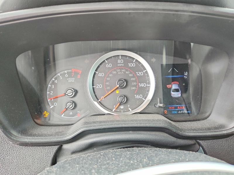 2022 Toyota Corolla VIN 5YFS4MCE9NP139603 COPART salvage auction — UNDERCARRIAGE, Tx - Salvage Vehicle Title, sold $5,400 on 2026-07-17 (photo 9)