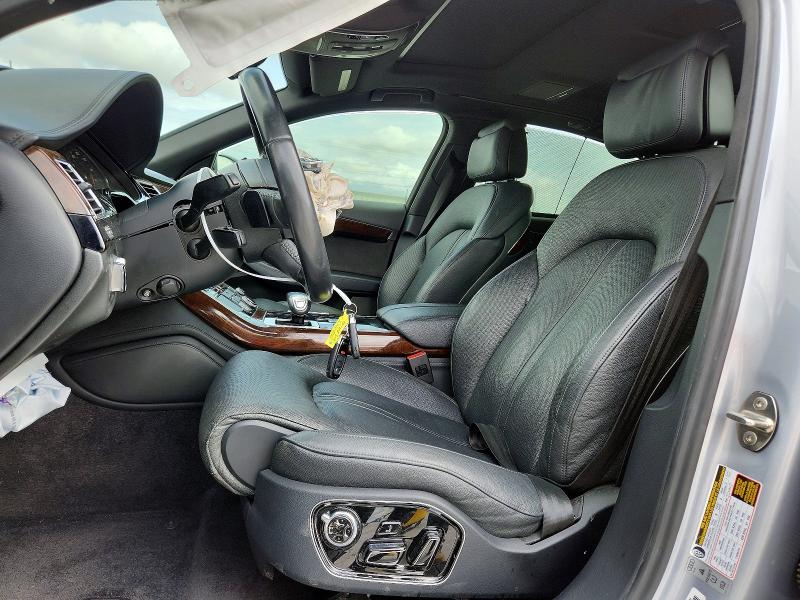 2016 Audi A8 VIN WAU34AFDXGN012300 COPART salvage auction — FRONT END, Tx - Salvage Vehicle Title, sold $1,750 on 2026-07-10 (photo 7)