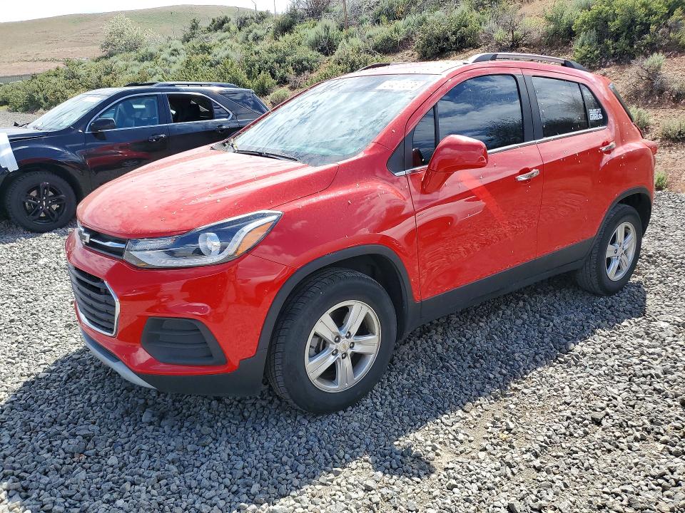 2020 Chevrolet Trax VIN KL7CJPSB7LB340219 COPART salvage auction — REAR END, Nv - Salvage Title, sold $1,900 on 2026-07-23 (photo 1)