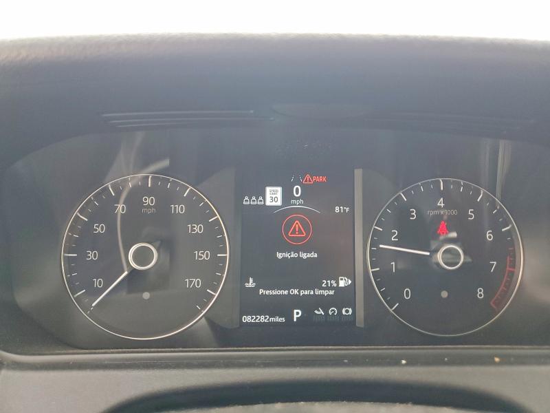 2020 Land rover RANGE ROVER VIN SALYB2EX0LA273560 COPART salvage auction — FRONT END, Ma - Cert Of Title-Salvage, sold $12,000 on 2026-07-17 (photo 9)