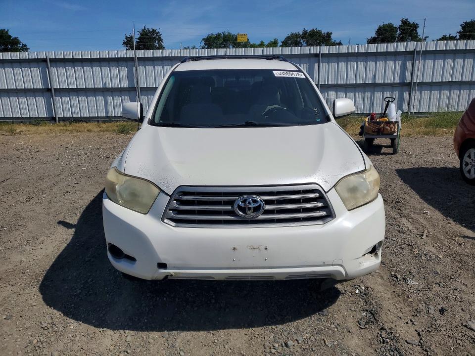 2008 Toyota Highlander VIN JTEDS41A882033494 COPART salvage auction — FRONT END, CA - SALVAGE CERTIFICATE, sold $1,300 on 2026-07-21 (photo 5)