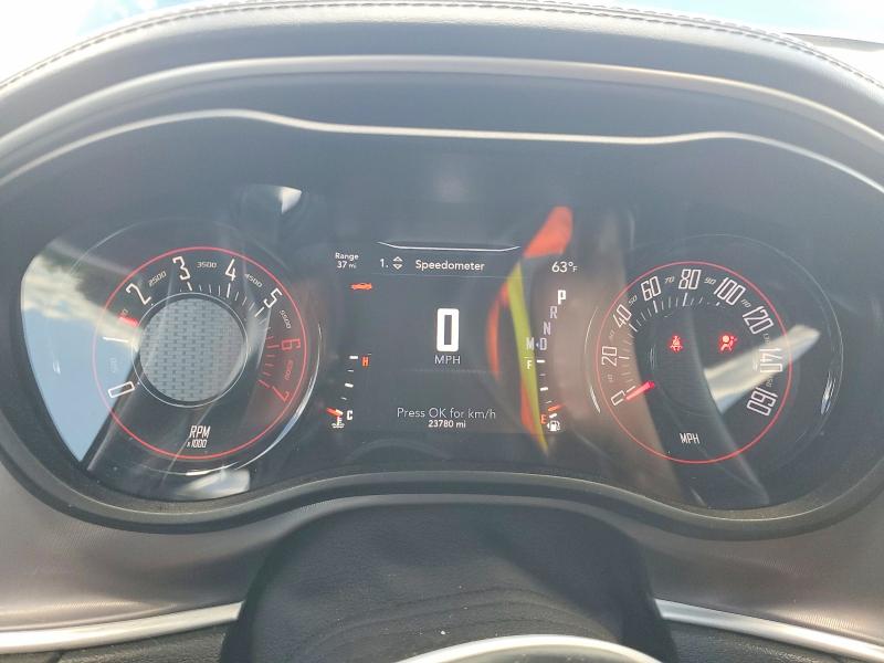 2022 Dodge Challenger VIN 2C3CDZBTXNH214904 COPART salvage auction — REAR END, Or - Salvage Title Certificate, sold $8,100 on 2026-07-27 (photo 9)