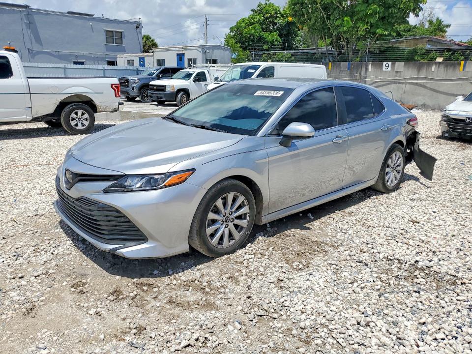 2020 Toyota VIN 4T1C11AK9LU861296 COPART salvage auction — REAR END, FL - CERT OF TITLE SLVG REBUILDABLE, sold $350 on 2026-07-27 (photo 1)