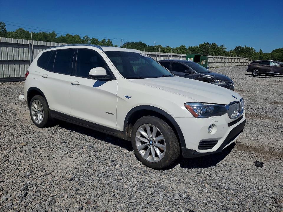 2017 BMW VIN 5UXWZ7C34H0X41714 COPART salvage auction — UNDERCARRIAGE, Al - Cert Of Title-Salvage Title, sold $2,900 on 2026-07-07 (photo 4)