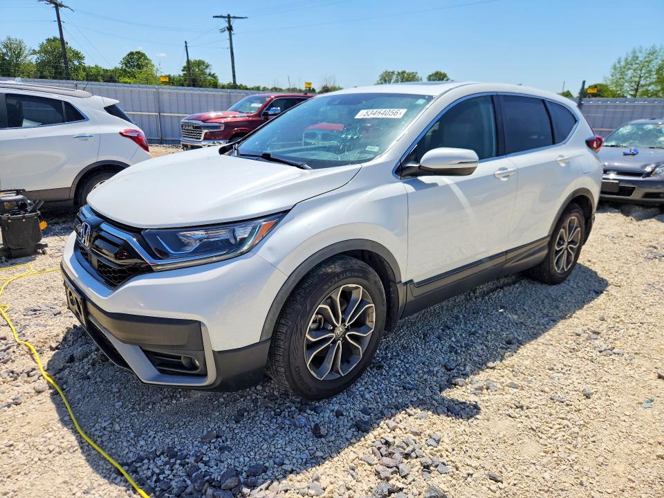 2021 Honda Cr-v VIN 7FARW1H89ME018126 COPART salvage auction — HAIL, Mo - Certificate Of Title, sold $14,400 on 2026-07-15 (photo 1)