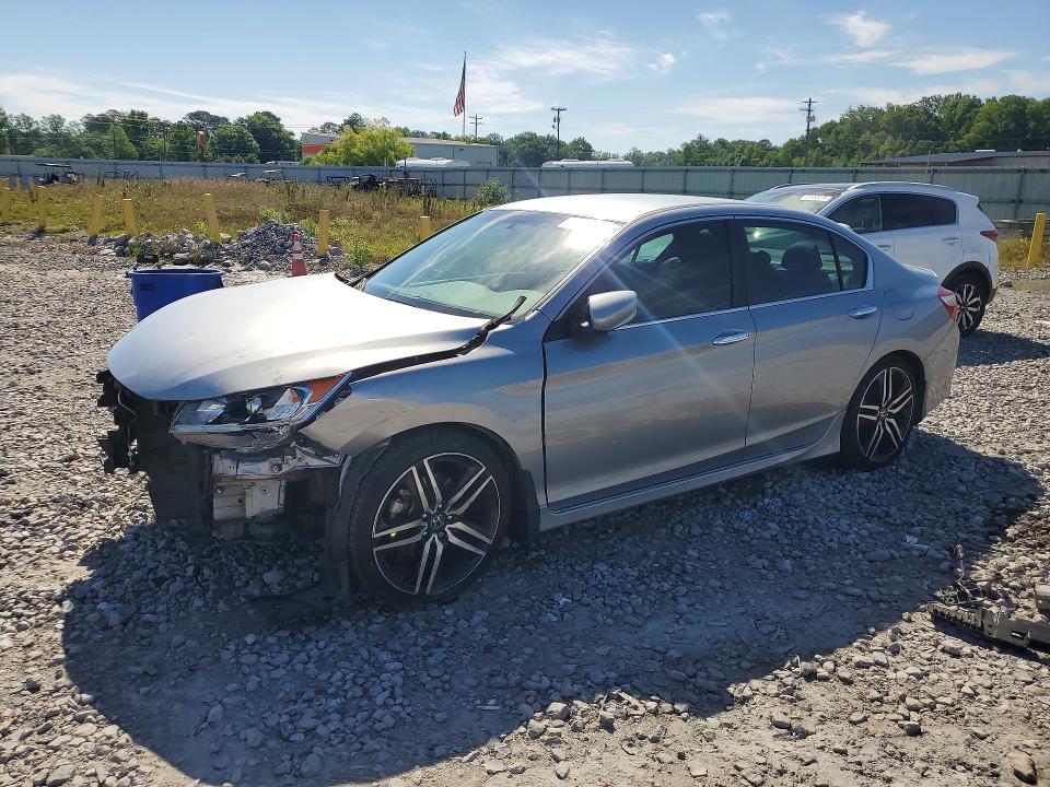 2017 Honda Accord VIN 1HGCR2F57HA160675 COPART salvage auction — FRONT END, Al - Cert Of Title-Salvage Title, sold $3,050 on 2026-07-02 (photo 1)