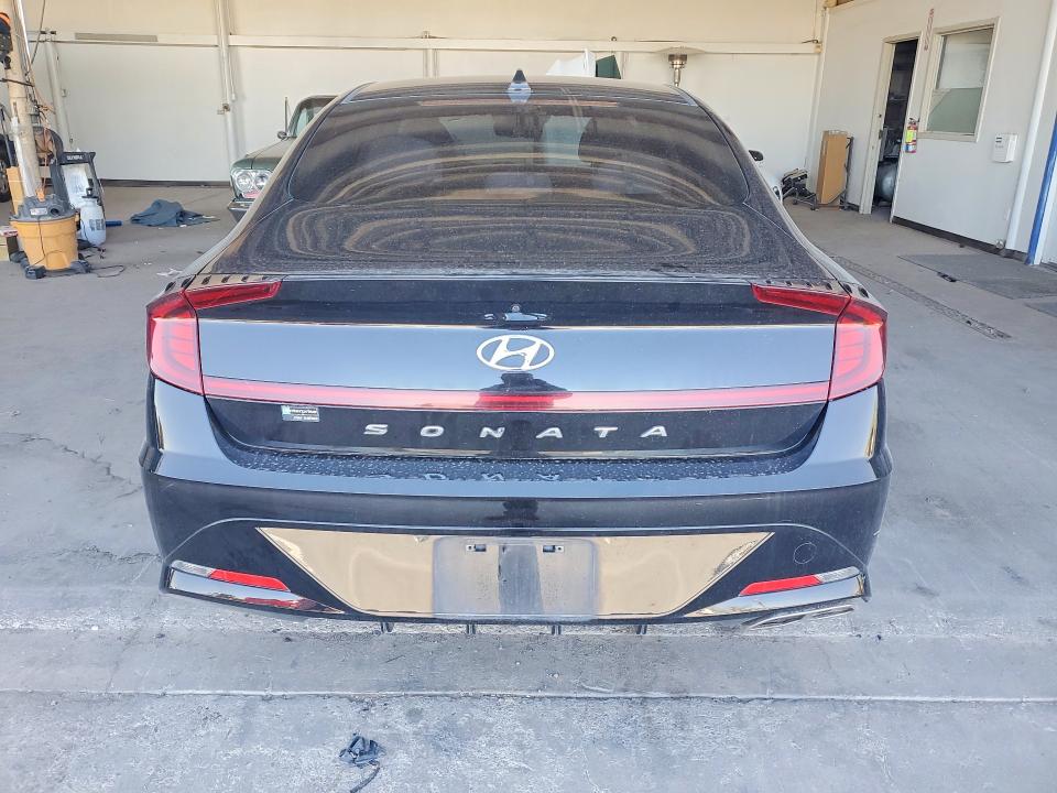 2021 Hyundai Sonata VIN KMHL64JA1MA155775 COPART salvage auction — REAR END, Tx - Salvage Vehicle Title, sold $3,700 on 2026-07-17 (photo 6)