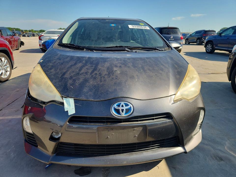 2013 Toyota Prius VIN JTDKDTB33D1533336 COPART salvage auction — FRONT END, Tx - Certificate Of Title, sold $750 on 2026-07-09 (photo 5)