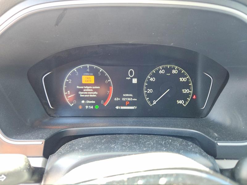 2025 Honda VIN 5FNYG2H43SB006431 COPART salvage auction — HAIL, Oh - Cert Of Title-Salvage, sold $20,900 on 2026-07-02 (photo 9)
