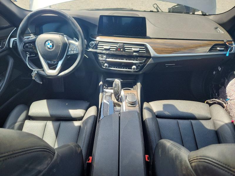 2020 BMW 5er VIN WBAJR7C01LCE57661 COPART salvage auction — FRONT END, GA - CERT OF TITLE-SALVAGE, sold $8,000 on 2026-07-28 (photo 8)