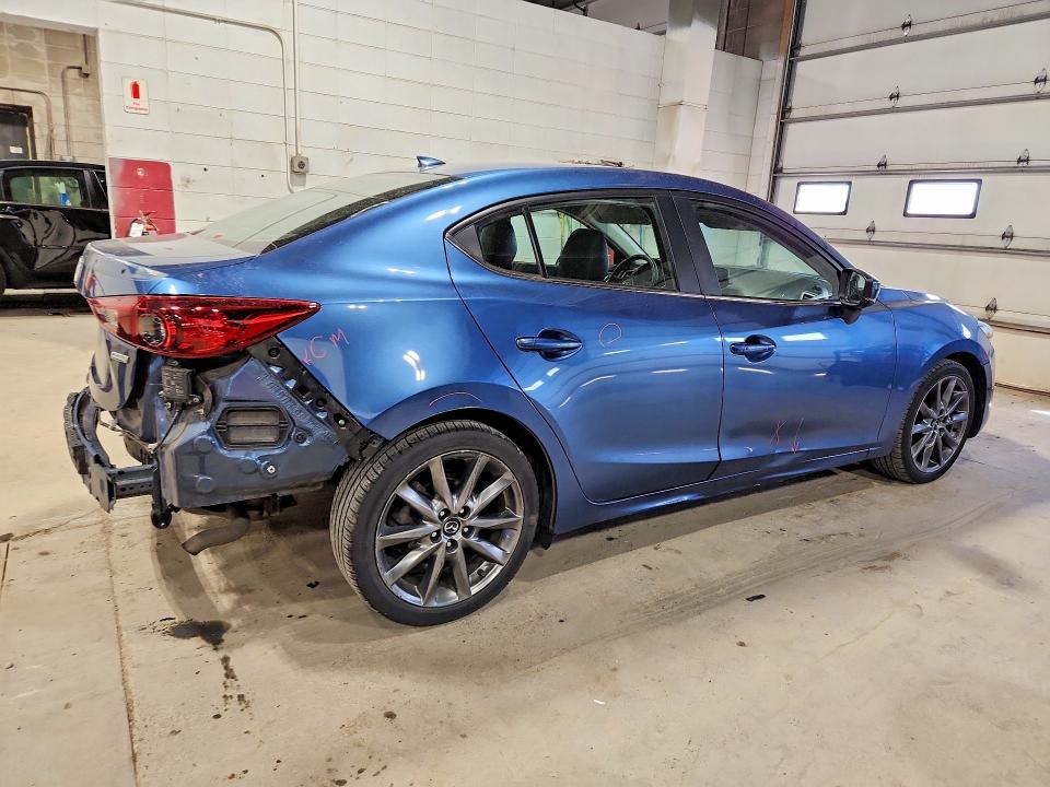2018 Mazda VIN 3MZBN1V38JM189222 COPART salvage auction — REAR END, Mn - Cert Of Title-Salvage, sold $4,650 on 2026-07-02 (photo 3)