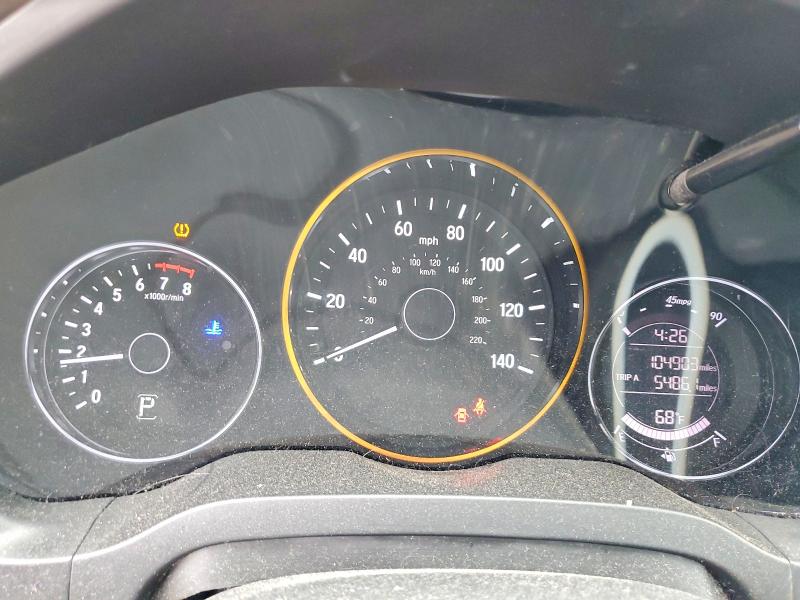 2018 Honda Hr-v VIN 3CZRU5H50JM710968 COPART salvage auction — FRONT END, Ms - Cert Of Title-Salvaged, sold $4,550 on 2026-07-03 (photo 9)