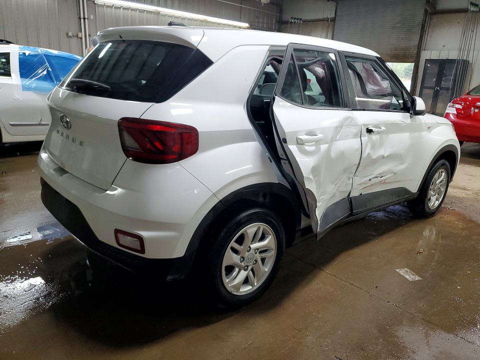 2025 Hyundai Venue VIN KMHRB8A32SU364825 COPART salvage auction — SIDE, Il - Salvage Certificate, sold $250 on 2026-07-28 (photo 3)