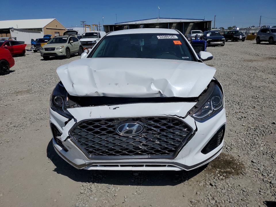 2019 Hyundai Sonata VIN 5NPE34AF7KH816586 COPART salvage auction — FRONT END, CO - PUBLIC - SALVAGE TITLE (P), sold $2,000 on 2026-07-09 (photo 5)
