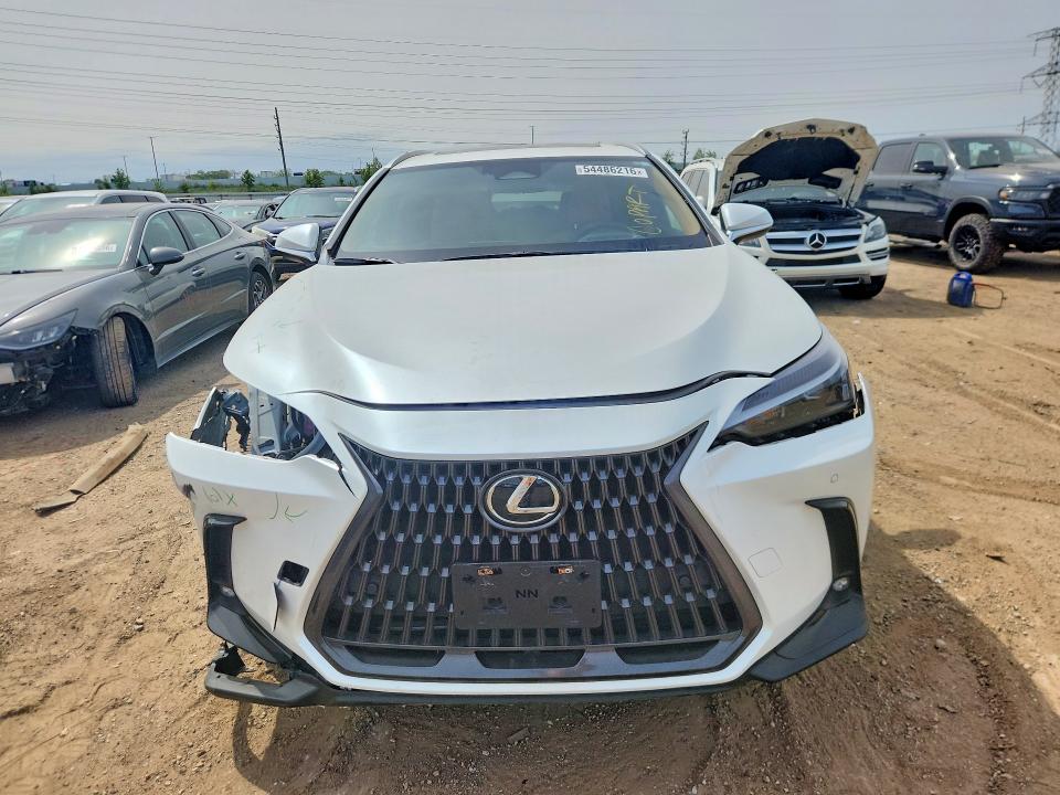 2025 Lexus VIN JTJGGCEZ8S2019175 COPART salvage auction — FRONT END, Id - Salvage Certificate Of Title, sold $9,300 on 2026-07-30 (photo 5)