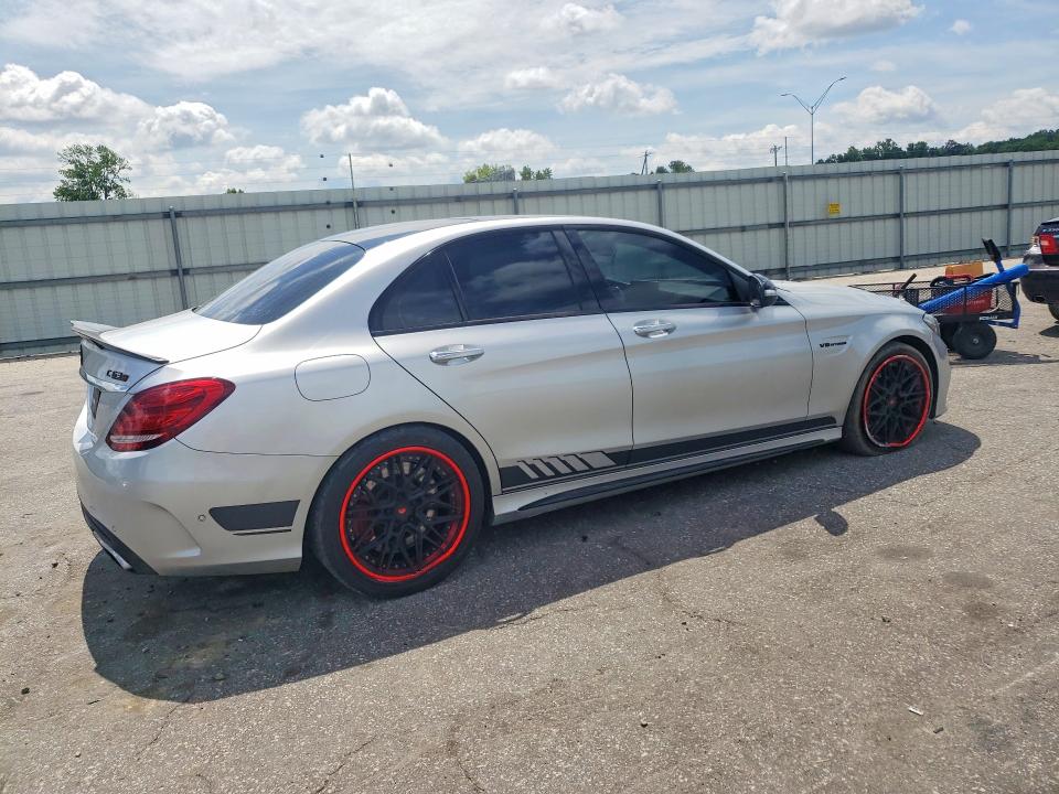 2015 Mercedes-benz C-klasse VIN 55SWF8HB1FU079118 COPART salvage auction — SIDE, Nc - Salvage Certificate Of Title, sold $12,200 on 2026-07-02 (photo 3)