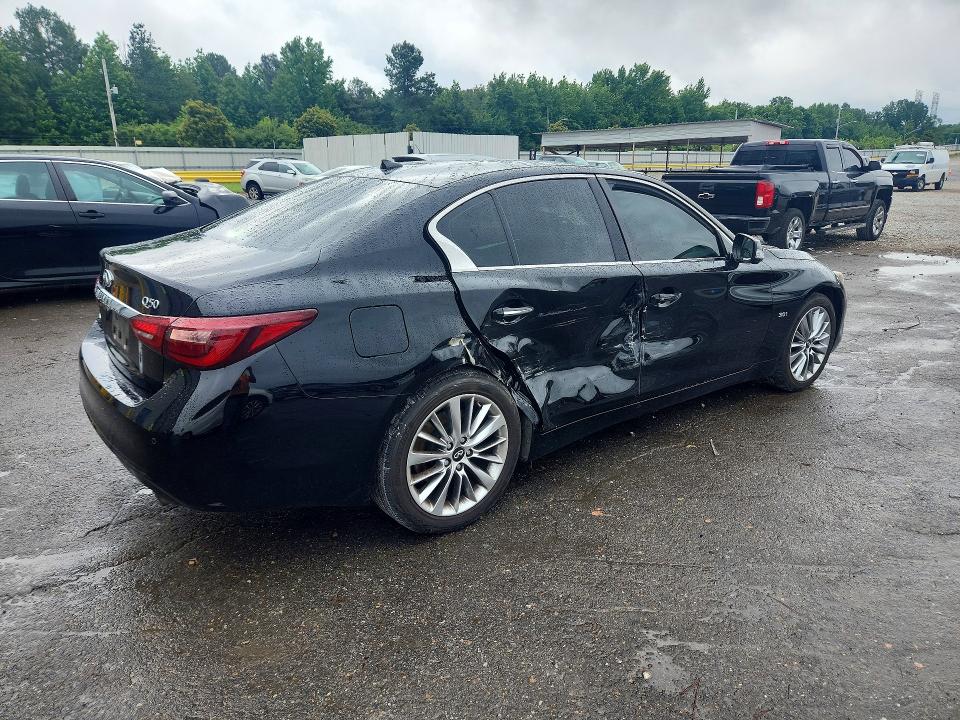2018 Infiniti Q50 VIN JN1EV7AR5JM441651 COPART salvage auction — SIDE, Ms - Cert Of Title-Salvaged, sold $1,650 on 2026-07-23 (photo 3)