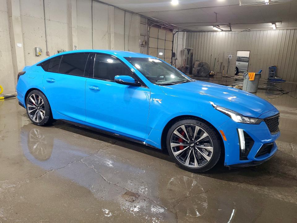 2023 Cadillac Ct5 VIN 1G6DY5R60P0860735 COPART salvage auction — REAR END, Tn - Salvage Certificate, sold $50,500 on 2026-07-28 (photo 4)