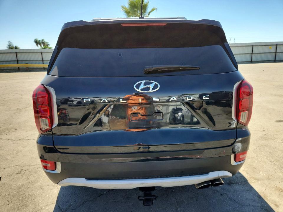 2020 Hyundai Palisade VIN KM8R34HE7LU170712 COPART salvage auction — FRONT END, Ca - Salvage Certificate, sold $4,300 on 2026-07-31 (photo 6)