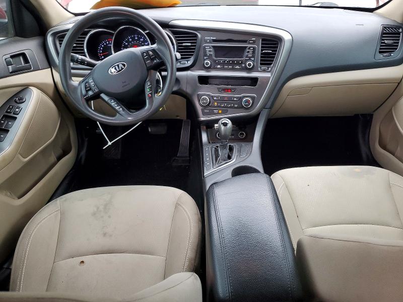 2013 Kia Optima VIN 5XXGM4A77DG180541 COPART salvage auction — FRONT END, Ar - Cert Of Title-Salvage, sold $600 on 2026-07-27 (photo 8)