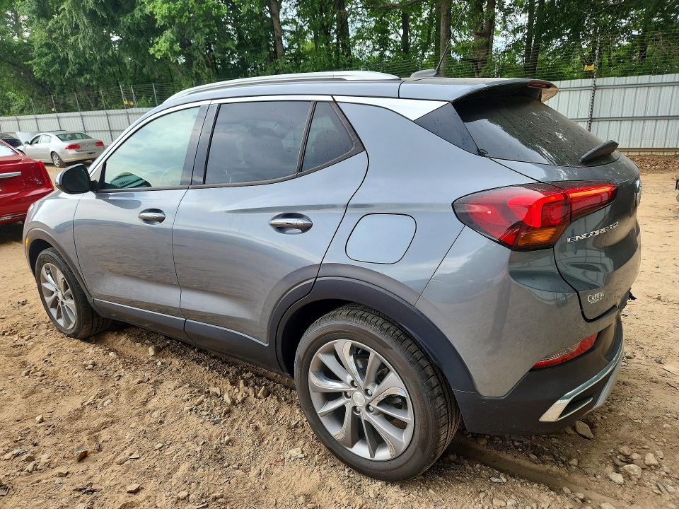 2021 Buick Encore VIN KL4MMFSL8MB059687 COPART salvage auction — REAR END, GA - CERT OF TITLE-SALVAGE, sold $7,100 on 2026-07-10 (photo 2)
