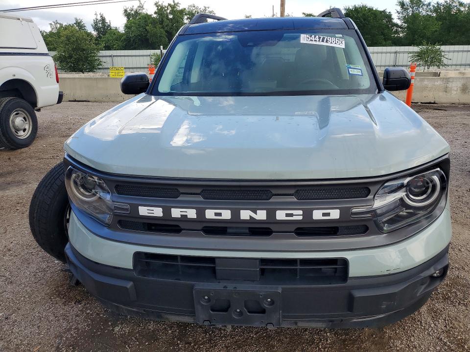 2021 Ford Bronco sport VIN 3FMCR9B62MRA52529 COPART salvage auction — FRONT END, Tx - Certificate Of Title, sold $13,100 on 2026-07-02 (photo 5)
