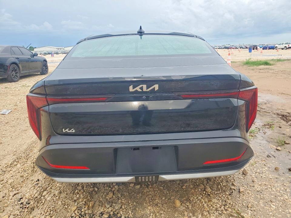 2025 Kia K4 VIN 3KPFT4DE1SE053542 COPART salvage auction — WATER/FLOOD, Tx - Salvage Title-Flood Damage, sold $4,350 on 2026-07-09 (photo 6)