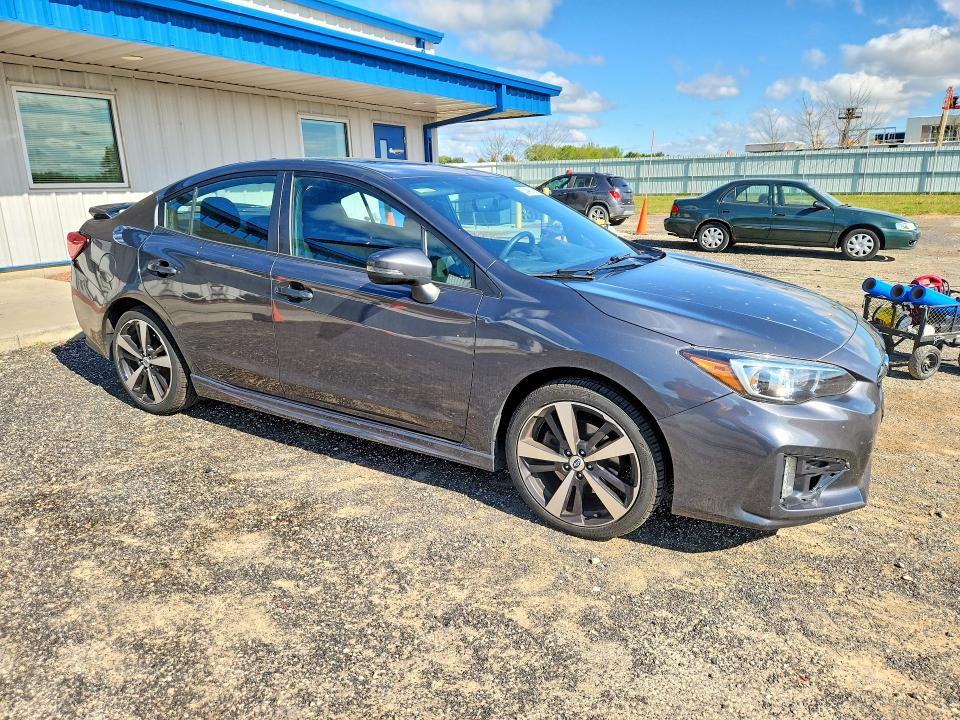 2018 Subaru Impreza VIN 4S3GKAL67J1603246 COPART salvage auction — HAIL, Wi - Certificate Of Title, sold $8,000 on 2026-07-14 (photo 4)