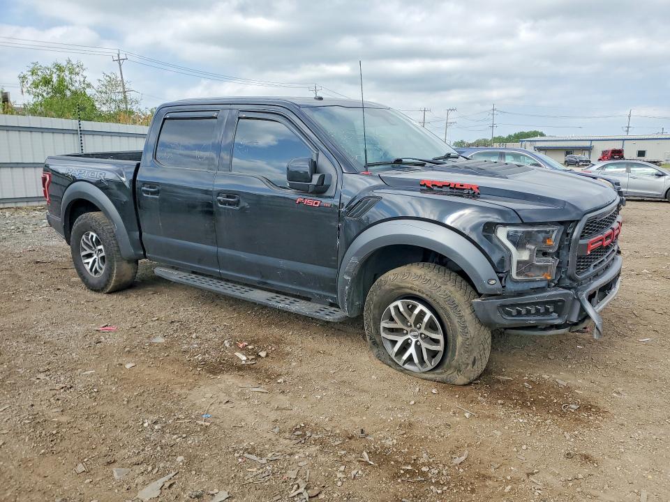 2018 Ford F-150 VIN 1FTFW1RG1JFE40788 COPART salvage auction — VANDALISM, Il - Salvage Certificate, sold $17,500 on 2026-07-24 (photo 4)