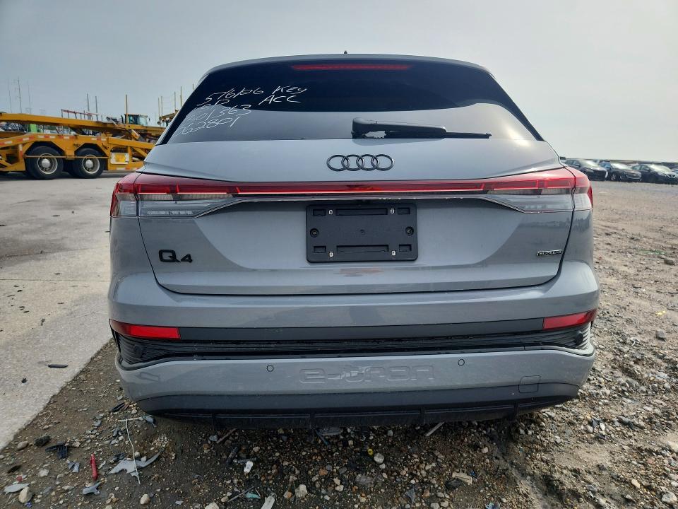 2025 Audi Q4 e-tron VIN WA1LUBFZ2SP062801 COPART salvage auction — ALL OVER, La - Cert Of Title-Salvage, sold $2,800 on 2026-07-08 (photo 6)