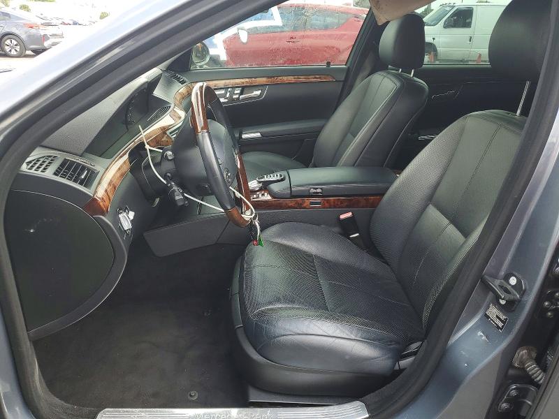 2007 Mercedes-benz S class VIN WDDNG71X57A061196 COPART salvage auction — MECHANICAL, PA - CERT OF TITLE (P), sold $275 on 2026-07-27 (photo 7)