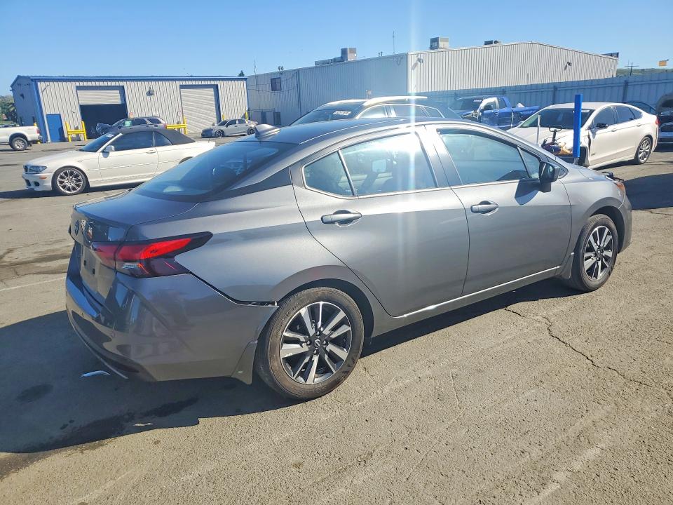 2025 Nissan Versa VIN 3N1CN8EV4SL848537 COPART salvage auction — REAR END, CA - SALVAGE CERTIFICATE, sold $2,900 on 2026-07-02 (photo 3)