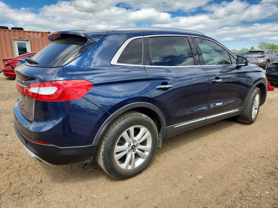 2017 Lincoln VIN 2LMPJ6JR1HBL50193 COPART salvage auction — FRONT END, Il - Salvage Certificate, sold $2,000 on 2026-07-09 (photo 3)