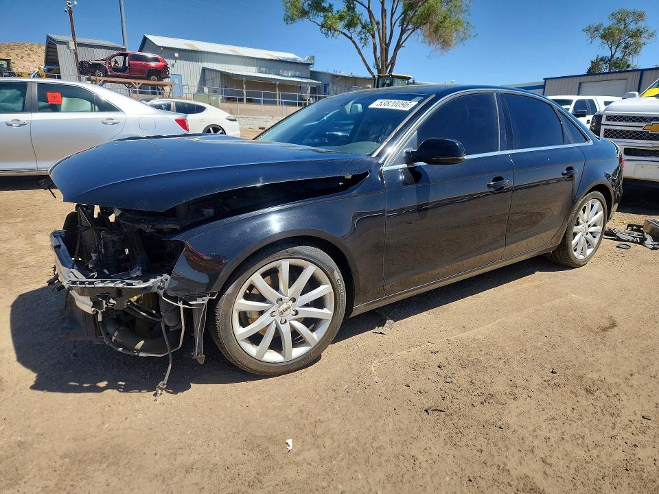 2013 Audi A4 VIN WAUHFAFL6DN016136 COPART salvage auction — FRONT END, Nm - Cert Of Title-Salvage, sold $200 on 2026-07-20 (photo 1)