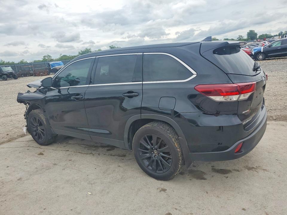 2019 Toyota VIN 5TDJZRFH1KS625728 COPART salvage auction — FRONT END, Mo - Salvage Certificate Of Title, sold $5,400 on 2026-07-13 (photo 2)