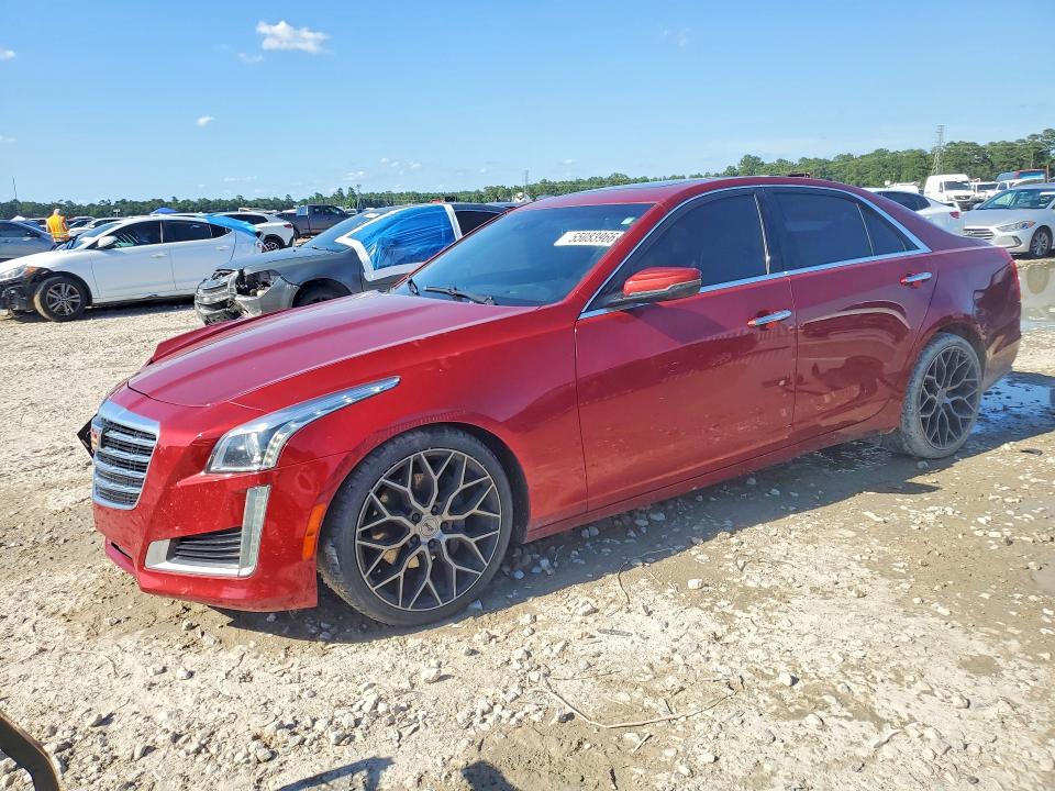 2018 Cadillac VIN 1G6AR5SX0J0103926 COPART salvage auction — FRONT END, Tx - Salvage Vehicle Title, sold $4,450 on 2026-07-10 (photo 1)