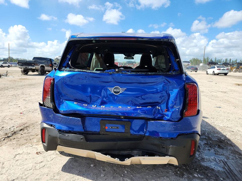 2025 Mini Cooper VIN WMZ23GA01S7P94282 COPART salvage auction — REAR END, Fl - Certificate Of Destruction, sold $8,100 on 2026-08-04 (photo 6)