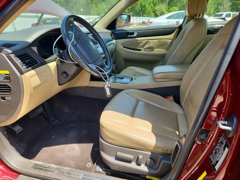 2011 Hyundai Genesis VIN KMHGC4DE4BU124573 COPART salvage auction — FRONT END, Md - Cert Of Salvage > 75% Damage, sold $350 on 2026-07-07 (photo 7)