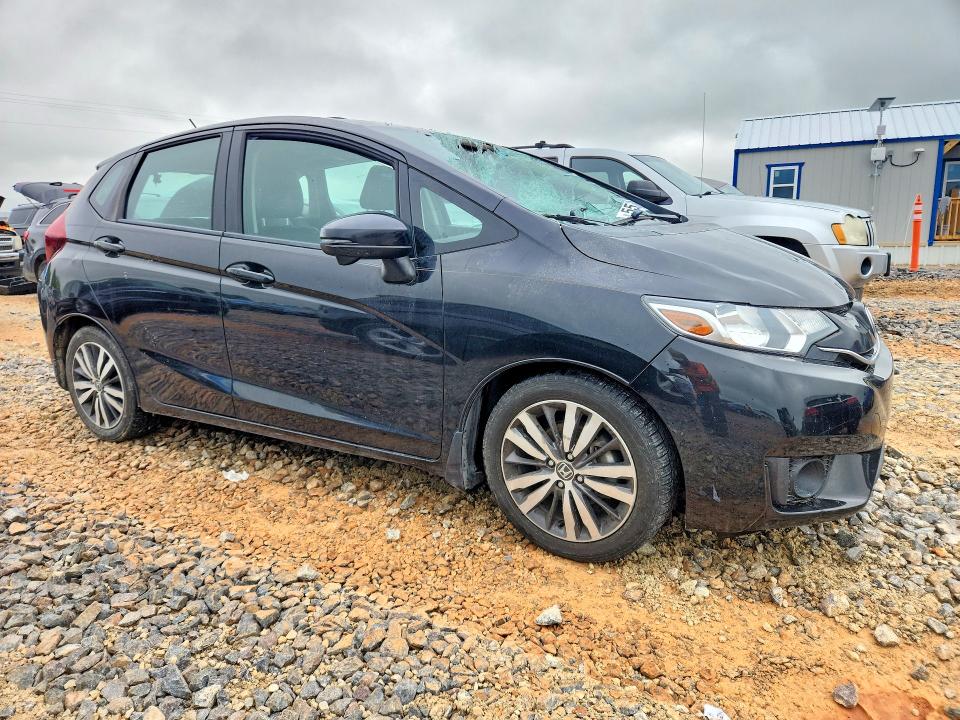2015 Honda Fit VIN 3HGGK5H87FM776665 COPART salvage auction — HAIL, Mo - Salvage Certificate Of Title, sold $2,450 on 2026-07-06 (photo 4)