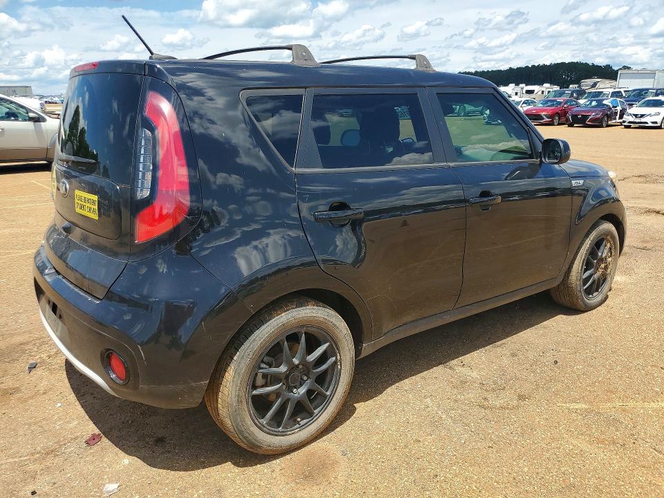 2019 Kia Soul VIN KNDJP3A54K7913317 COPART salvage auction — FRONT END, Tx - Salvage Vehicle Title, sold $2,100 on 2026-07-20 (photo 3)