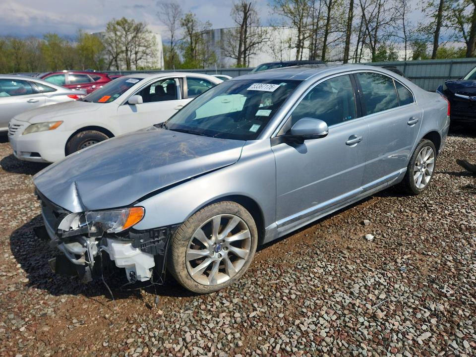 2012 Volvo S80 VIN YV1902AH4C1155649 COPART salvage auction — FRONT END, Ny - Mv-907A Salvage Certificate, sold $250 on 2026-07-15 (photo 1)